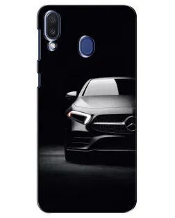 Чехол для Samsung Galaxy M20 (M205) с картинкой «Свет фар Mercedes» Чехол для Samsung Galaxy M20 (M205) с картинкой «Свет фар Mercedes»
