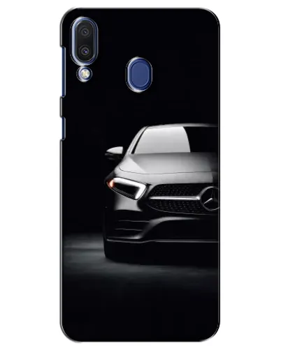Чехол для Samsung Galaxy M20 (M205) с картинкой «Свет фар Mercedes»