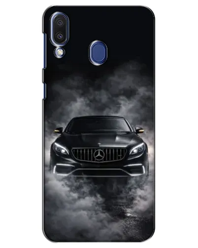 Чехол для Samsung Galaxy M20 (M205) с картинкой «Mercedes в дыму»