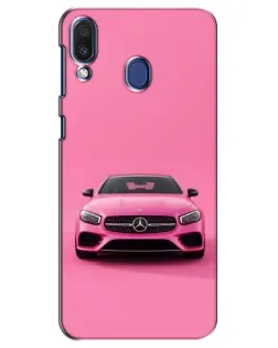 Чехол для Samsung Galaxy M20 (M205) с картинкой «Розовый Mercedes AMG» Чехол для Samsung Galaxy M20 (M205) с картинкой «Розовый Mercedes AMG»