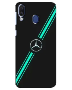 Чехол для Samsung Galaxy M20 (M205) с картинкой «Спортивные линии Mercedes» Чехол для Samsung Galaxy M20 (M205) с картинкой «Спортивные линии Mercedes»