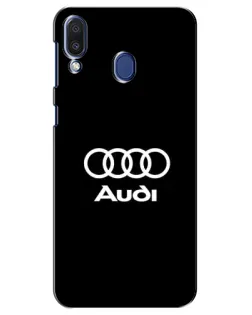 Чехол для Samsung Galaxy M20 (M205) с картинкой «Классическое лого Audi» Чехол для Samsung Galaxy M20 (M205) с картинкой «Классическое лого Audi»