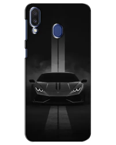 Чехол для Samsung Galaxy M20 (M205) с картинкой «Lamborghini симметрия дорог»