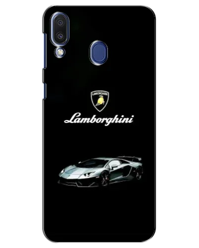 Чехол для Samsung Galaxy M20 (M205) с картинкой «Логотип Lamborghini классика»