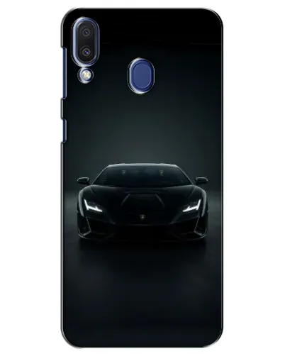 Чехол для Samsung Galaxy M20 (M205) с картинкой «Черный Lamborghini Aventador»