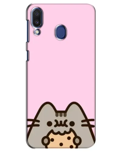 Чехол для Samsung Galaxy M20 (M205) с картинкой «Pusheen и печенье» Чехол для Samsung Galaxy M20 (M205) с картинкой «Pusheen и печенье»