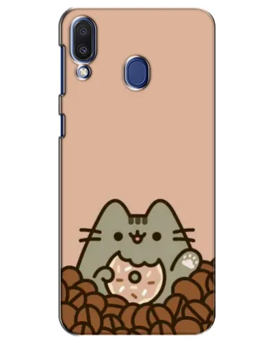 Чехол для Samsung Galaxy M20 (M205) с картинкой «Кофейный Пушин» Чехол для Samsung Galaxy M20 (M205) с картинкой «Кофейный Пушин»
