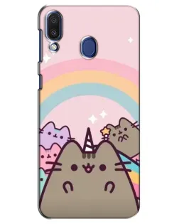 Чехол для Samsung Galaxy M20 (M205) с картинкой «Единорог Pusheen» Чехол для Samsung Galaxy M20 (M205) с картинкой «Единорог Pusheen»