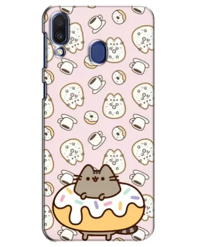 Чехол для Samsung Galaxy M20 (M205) с картинкой «Пушин на пончике» Чехол для Samsung Galaxy M20 (M205) с картинкой «Пушин на пончике»