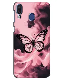 Чехол для Samsung Galaxy M20 (M205) с картинкой «Бабочка в дыму» Чехол для Samsung Galaxy M20 (M205) с картинкой «Бабочка в дыму»