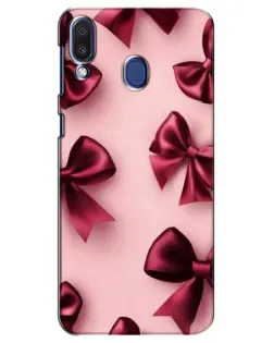 Чехол для Samsung Galaxy M20 (M205) с картинкой «Бордовый атлас» Чехол для Samsung Galaxy M20 (M205) с картинкой «Бордовый атлас»