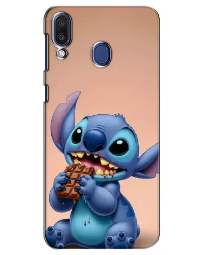 Чехол для Samsung Galaxy M20 (M205) с картинкой «Стич ест шоколад» Чехол для Samsung Galaxy M20 (M205) с картинкой «Стич ест шоколад»