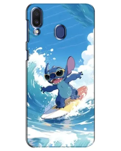 Чехол для Samsung Galaxy M20 (M205) с картинкой «Стич на волне» Чехол для Samsung Galaxy M20 (M205) с картинкой «Стич на волне»