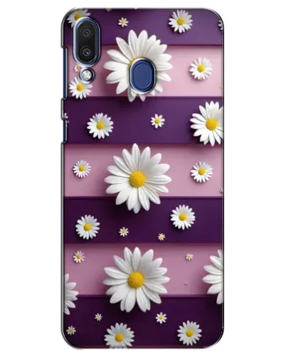 Чехол для Samsung Galaxy M20 (M205) с картинкой «Ромашки на фиолетовом» Чехол для Samsung Galaxy M20 (M205) с картинкой «Ромашки на фиолетовом»