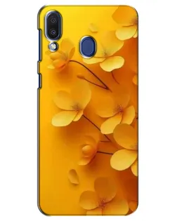 Чехол для Samsung Galaxy M20 (M205) с картинкой «Золотые лепестки» Чехол для Samsung Galaxy M20 (M205) с картинкой «Золотые лепестки»