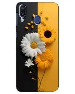 Чехол для Samsung Galaxy M20 (M205) с картинкой «Подсолнух и ромашка» Чехол для Samsung Galaxy M20 (M205) с картинкой «Подсолнух и ромашка»