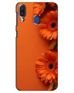 Чехол для Samsung Galaxy M20 (M205) с картинкой «Оранжевые герберы» Чехол для Samsung Galaxy M20 (M205) с картинкой «Оранжевые герберы»