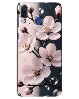 Чехол для Samsung Galaxy M20 (M205) с картинкой «Нежная сакура и капли» Чехол для Samsung Galaxy M20 (M205) с картинкой «Нежная сакура и капли»