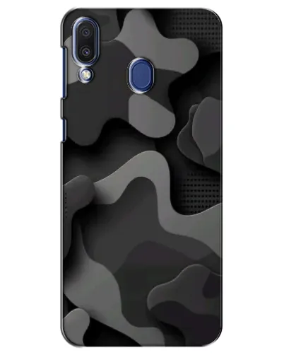 Чехол для Samsung Galaxy M20 (M205) с картинкой «Темный абстрактный камуфляж» Чехол для Samsung Galaxy M20 (M205) с картинкой «Темный абстрактный камуфляж»