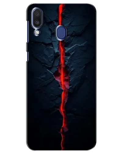 Чехол для Samsung Galaxy M20 (M205) с картинкой «Kрасная лавовая трещина» Чехол для Samsung Galaxy M20 (M205) с картинкой «Kрасная лавовая трещина»