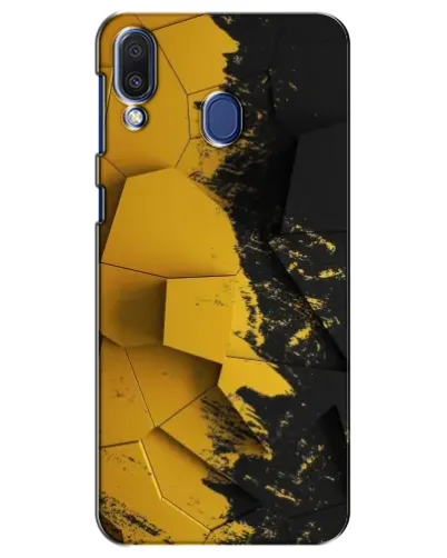 Чехол для Samsung Galaxy M20 (M205) с картинкой «Золотые осколки геометрии» Чехол для Samsung Galaxy M20 (M205) с картинкой «Золотые осколки геометрии»