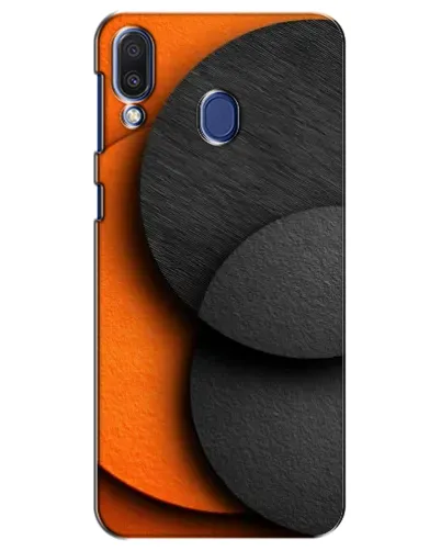 Чехол для Samsung Galaxy M20 (M205) с картинкой «Геометрия оранжевых кругов» Чехол для Samsung Galaxy M20 (M205) с картинкой «Геометрия оранжевых кругов»