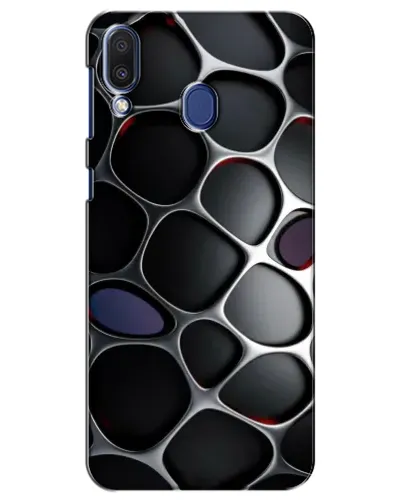 Чехол для Samsung Galaxy M20 (M205) с картинкой «Объемная темная решетка» Чехол для Samsung Galaxy M20 (M205) с картинкой «Объемная темная решетка»