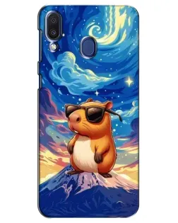 Чехол для Samsung Galaxy M20 (M205) с картинкой «Капибара Ван Гога»