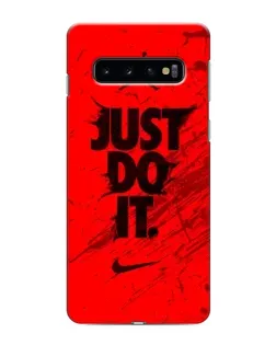 Чехол для Samsung Galaxy S10e с картинкой «Nike Just Do It» Чехол для Samsung Galaxy S10e с картинкой «Nike Just Do It»