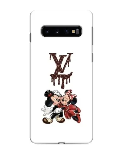Чехол для Samsung Galaxy S10e с картинкой «LV и Микки Маус»