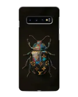 Чехол для Samsung Galaxy S10e с картинкой «LV — мраморный принт»