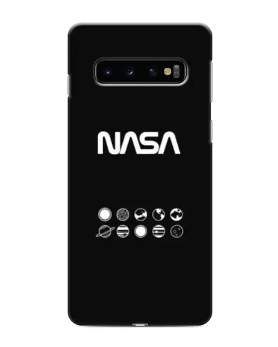 Чехол для Samsung Galaxy S10e с картинкой «NASA — технический принт» Чехол для Samsung Galaxy S10e с картинкой «NASA — технический принт»