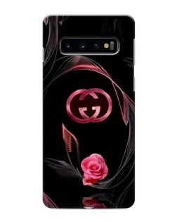 Чехол для Samsung Galaxy S10e с картинкой «Gucci — неоновая роза»