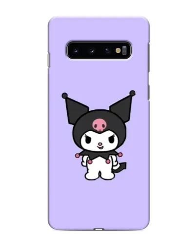 Чехол для Samsung Galaxy S10e с картинкой «Kuromi — нежный фиолетовый»