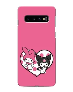 Чехол для Samsung Galaxy S10e с картинкой «Kuromi и My Melody» Чехол для Samsung Galaxy S10e с картинкой «Kuromi и My Melody»