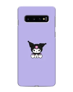 Чехол для Samsung Galaxy S10e с картинкой «Kuromi — фиолетовый минимализм» Чехол для Samsung Galaxy S10e с картинкой «Kuromi — фиолетовый минимализм»