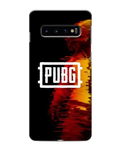 Чехол для Samsung Galaxy S10e с картинкой «Яркий логотип PUBG»