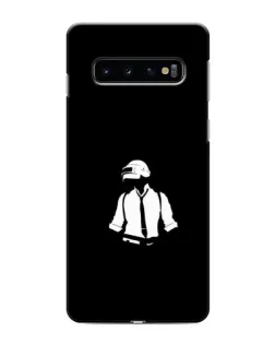 Чехол для Samsung Galaxy S10e с картинкой «PUBG — белый шлем»