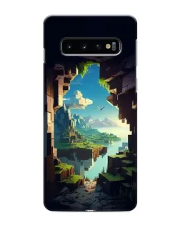 Чехол для Samsung Galaxy S10e с картинкой «Вид из пещеры»