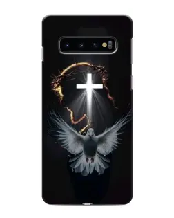 Чехол для Samsung Galaxy S10e с картинкой «Голубь и Свет»