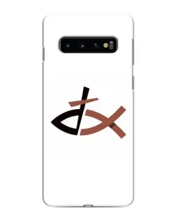 Чехол для Samsung Galaxy S10e с картинкой «Рыба и крест»