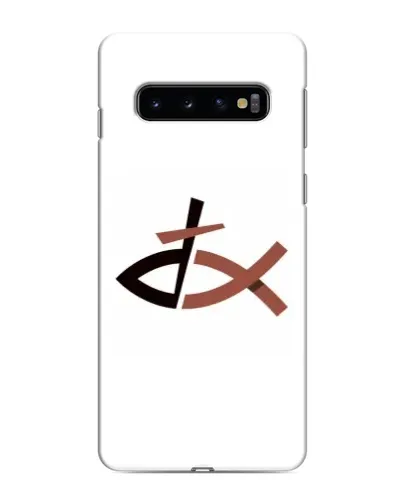 Чехол для Samsung Galaxy S10e с картинкой «Рыба и крест» Чехол для Samsung Galaxy S10e с картинкой «Рыба и крест»