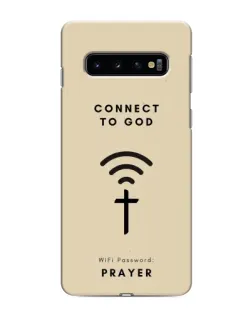 Чехол для Samsung Galaxy S10e с картинкой «Молитва Connect»