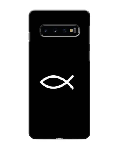 Чехол для Samsung Galaxy S10e с картинкой «Символ рыбы Jesus» Чехол для Samsung Galaxy S10e с картинкой «Символ рыбы Jesus»