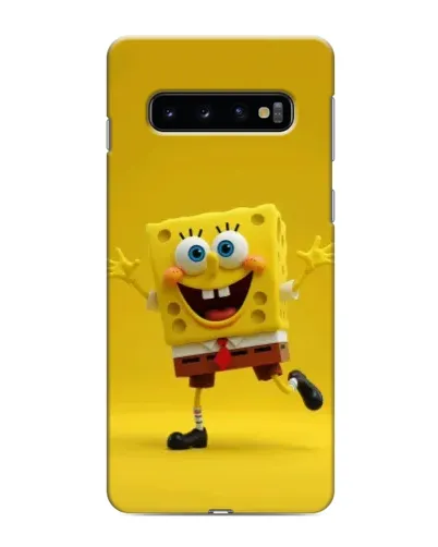 Чехол для Samsung Galaxy S10e с картинкой «Позитивный Губка Боб»
