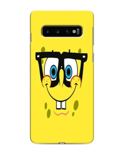Чехол для Samsung Galaxy S10e с картинкой «Минималистичный Спанч Боб» Чехол для Samsung Galaxy S10e с картинкой «Минималистичный Спанч Боб»