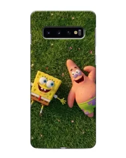 Чехол для Samsung Galaxy S10e с картинкой «Друзья на лужайке» Чехол для Samsung Galaxy S10e с картинкой «Друзья на лужайке»