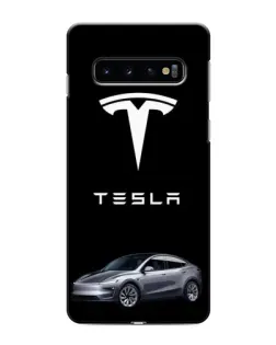 Чехол для Samsung Galaxy S10e с картинкой «Tesla Model Y» Чехол для Samsung Galaxy S10e с картинкой «Tesla Model Y»