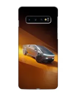 Чехол для Samsung Galaxy S10e с картинкой «Cybertruck в пустыне» Чехол для Samsung Galaxy S10e с картинкой «Cybertruck в пустыне»