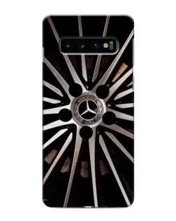 Чехол для Samsung Galaxy S10e с картинкой «Диск Mercedes»